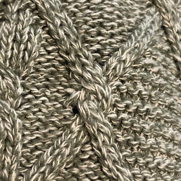 Edward Chapman Ladies Shops Canadian Brand Chunky Green Knit Sweater Women Large - Picture 10 of 16